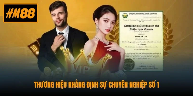 Thương hiệu khẳng định sự chuyên nghiệp số 1