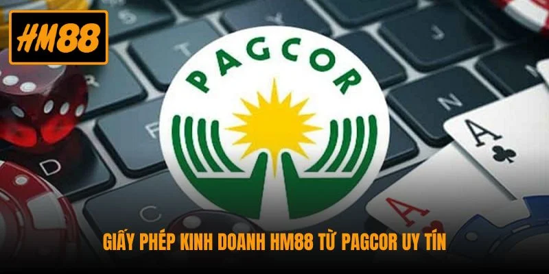 Giấy phép kinh doanh HM88 từ PAGCOR uy tín
