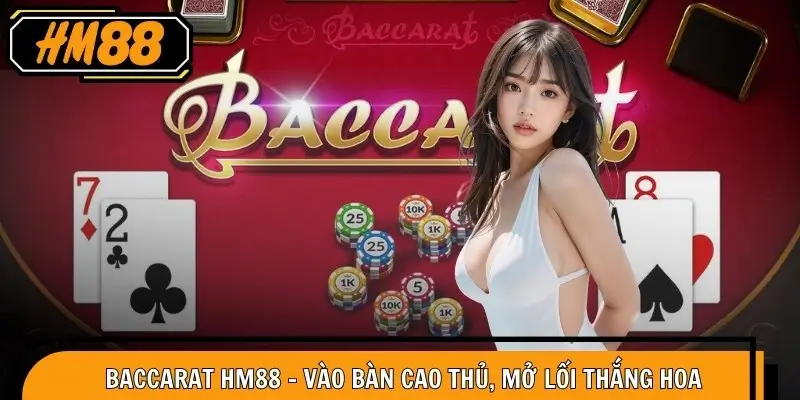 Baccarat HM88 – Vào Bàn Cao Thủ, Mở Lối Thắng Hoa