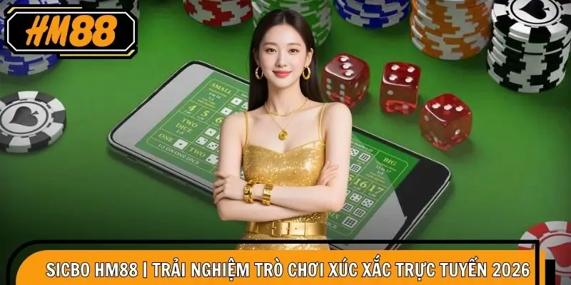 Sicbo HM88 | Trải Nghiệm Trò Chơi Xúc Xắc Trực Tuyến 2026